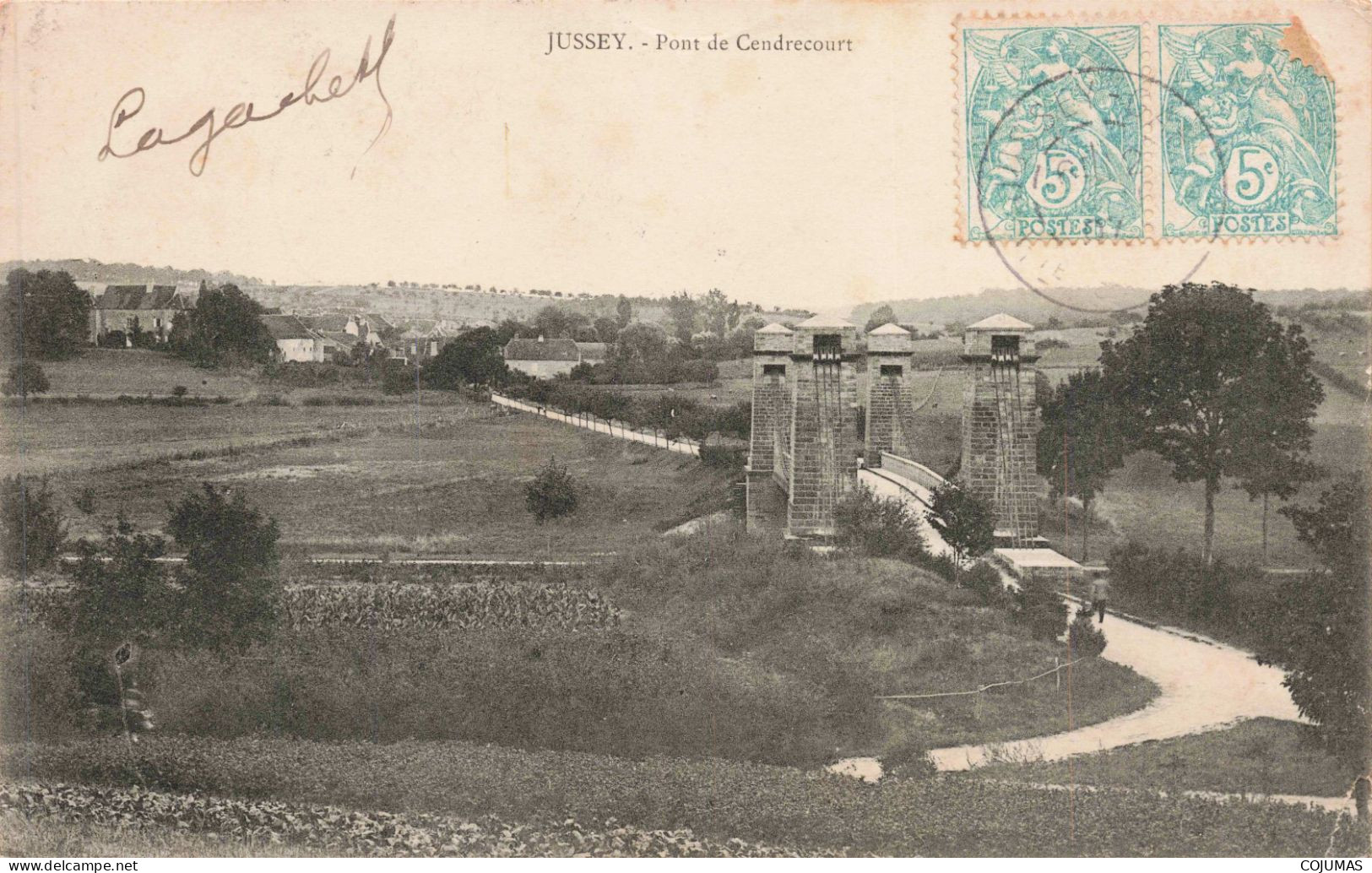 70 - JUSSEY _S22403_ Pont De Cendrecourt - Jussey