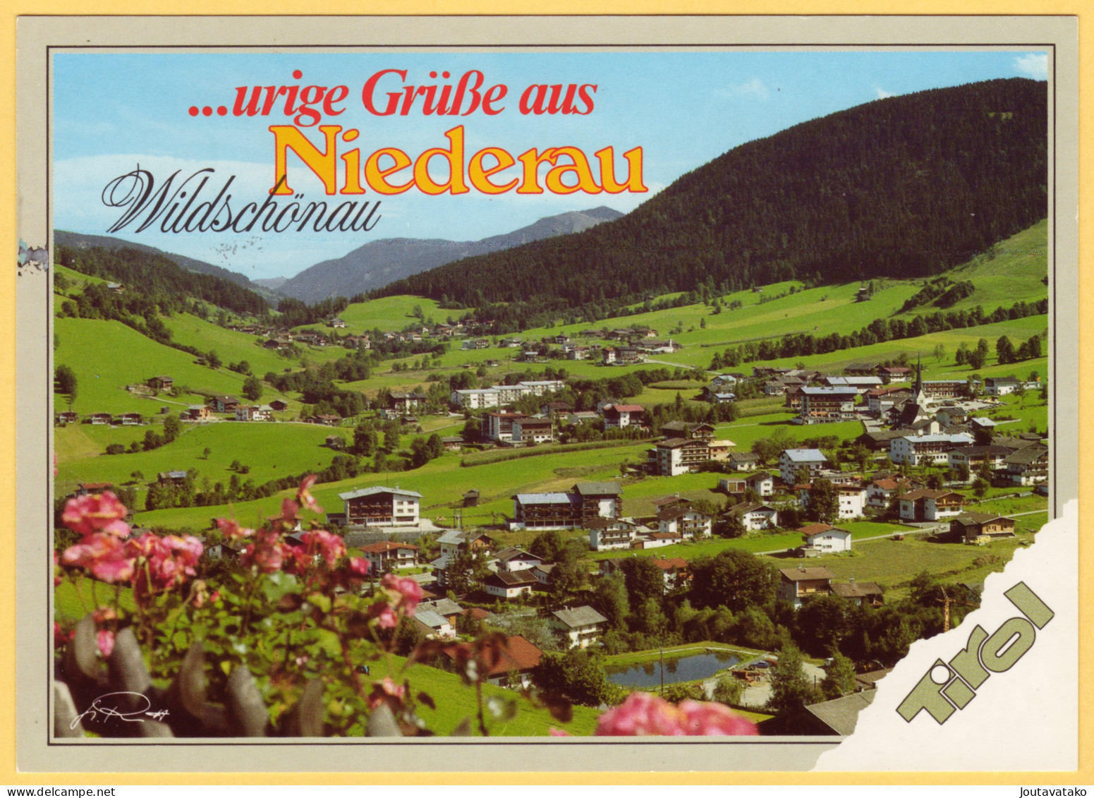 Luftaufnahme, Aerial View - Grüb Aus Niederau - Wildschönau, Tirol, Austria - Wildschönau