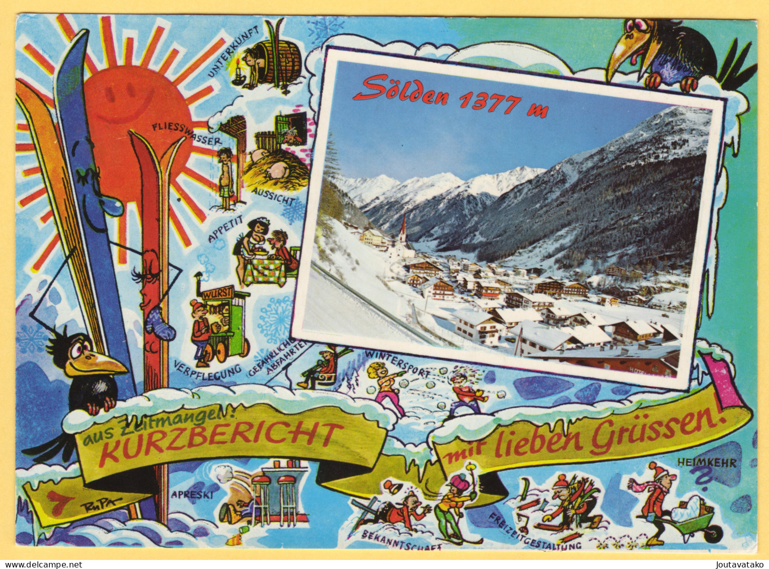 Kurzbericht Aus Zeitmangel - Short Report On A Ski Holiday - Sölden, Oetztal, Tirol, Austria - Sölden