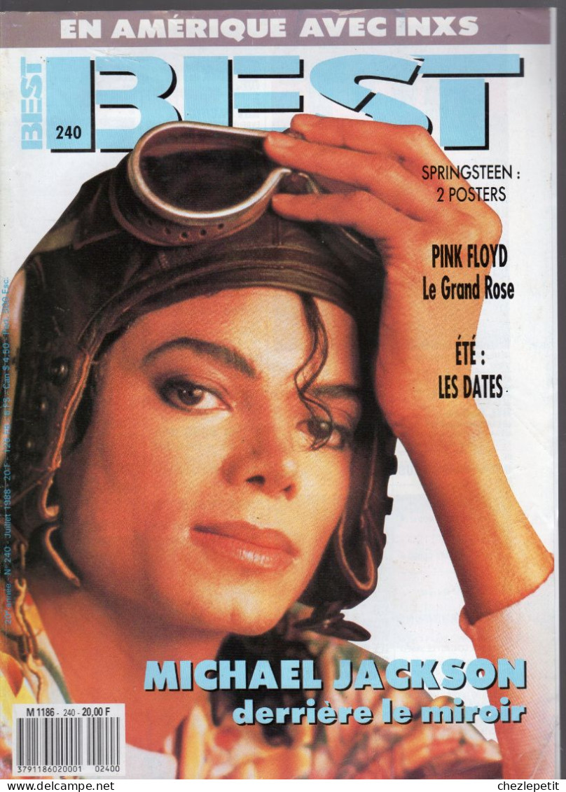 BEST N°240 Michael Jackson INXS Bruce Springsteen Pink Floyd UB40 Stryper - Musique