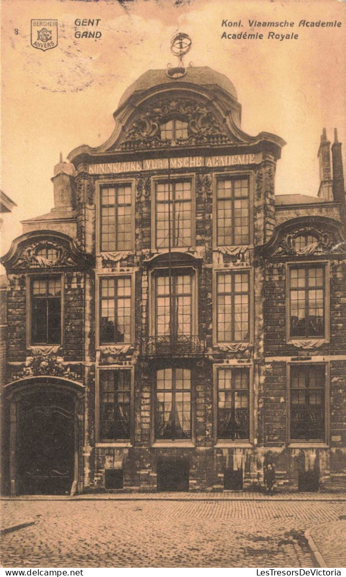 BELGIQUE - Gand - Académie Royale - Carte Postale Ancienne - Gent