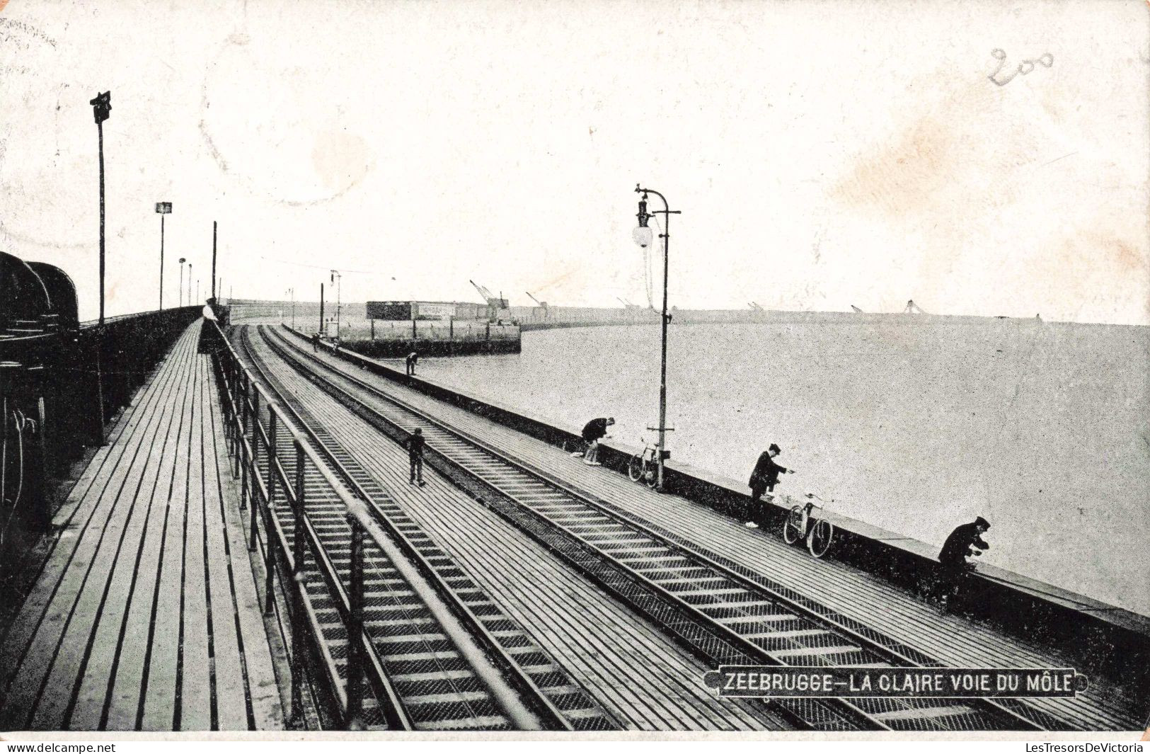 BELGIQUE - Zeebrugge - La Claire Voie Du Môle - Carte Postale Ancienne - Zeebrugge