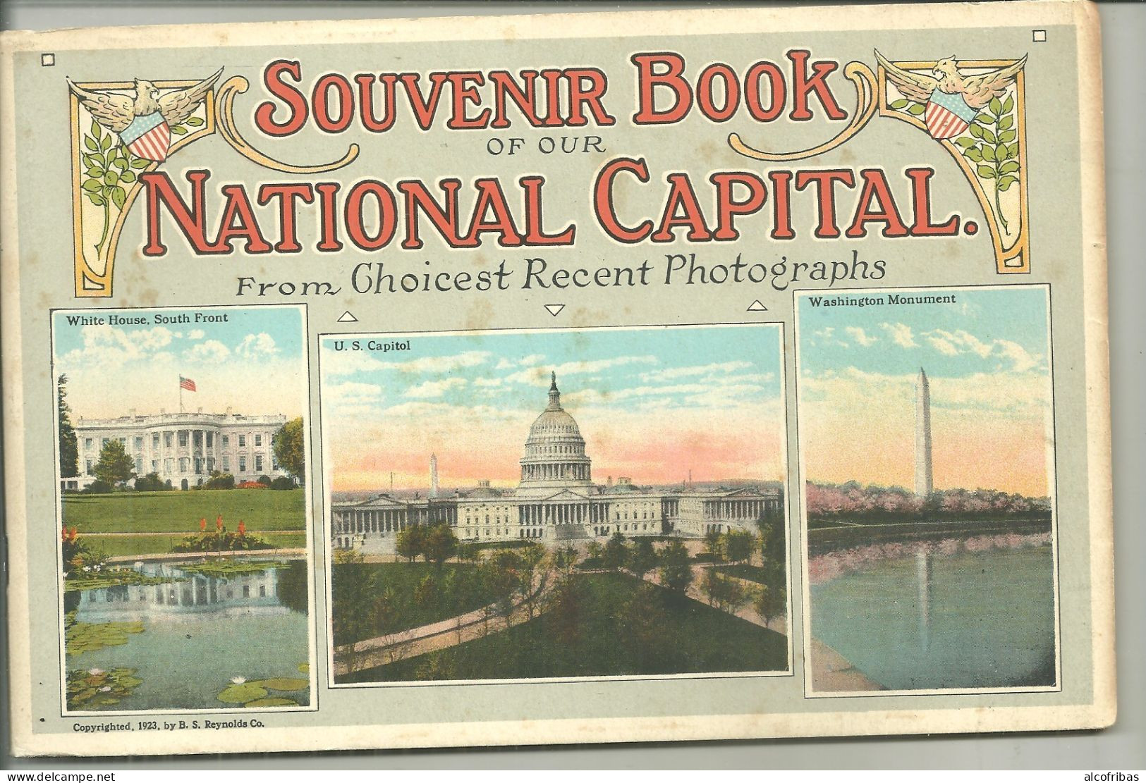 Souvenir Book National Capital 64 Photos Reynolds 1923 - 1900-1949