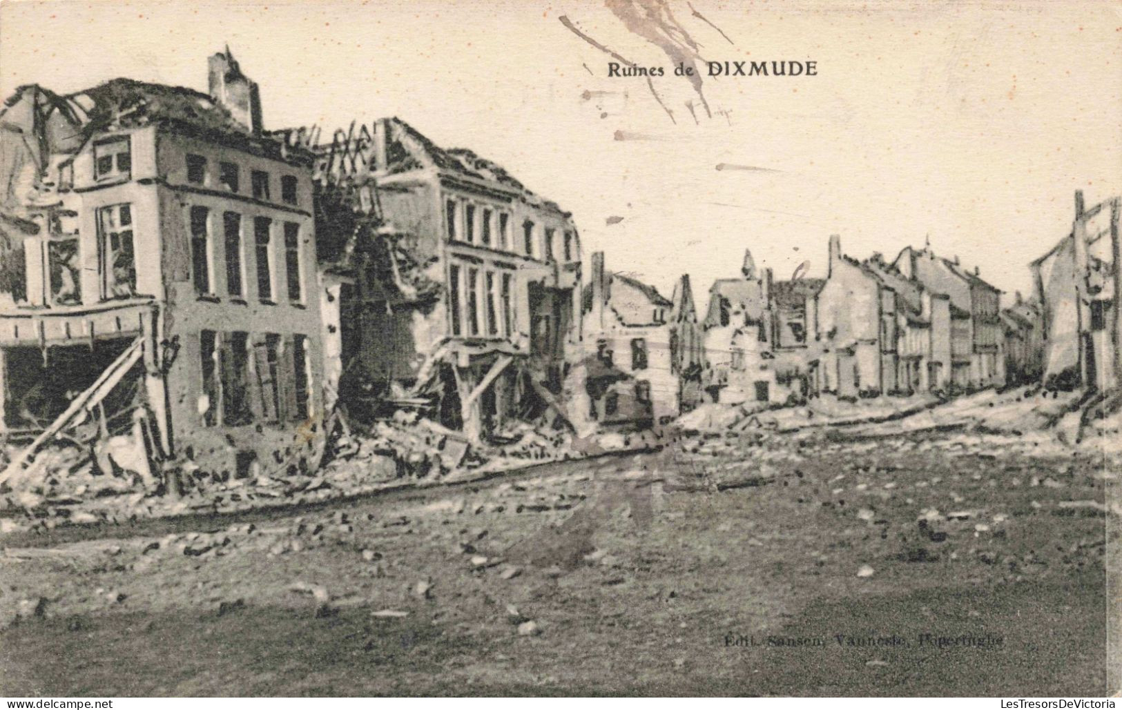 BELGIQUE - Ruines De Dixmude - Carte Postale Ancienne - Diksmuide