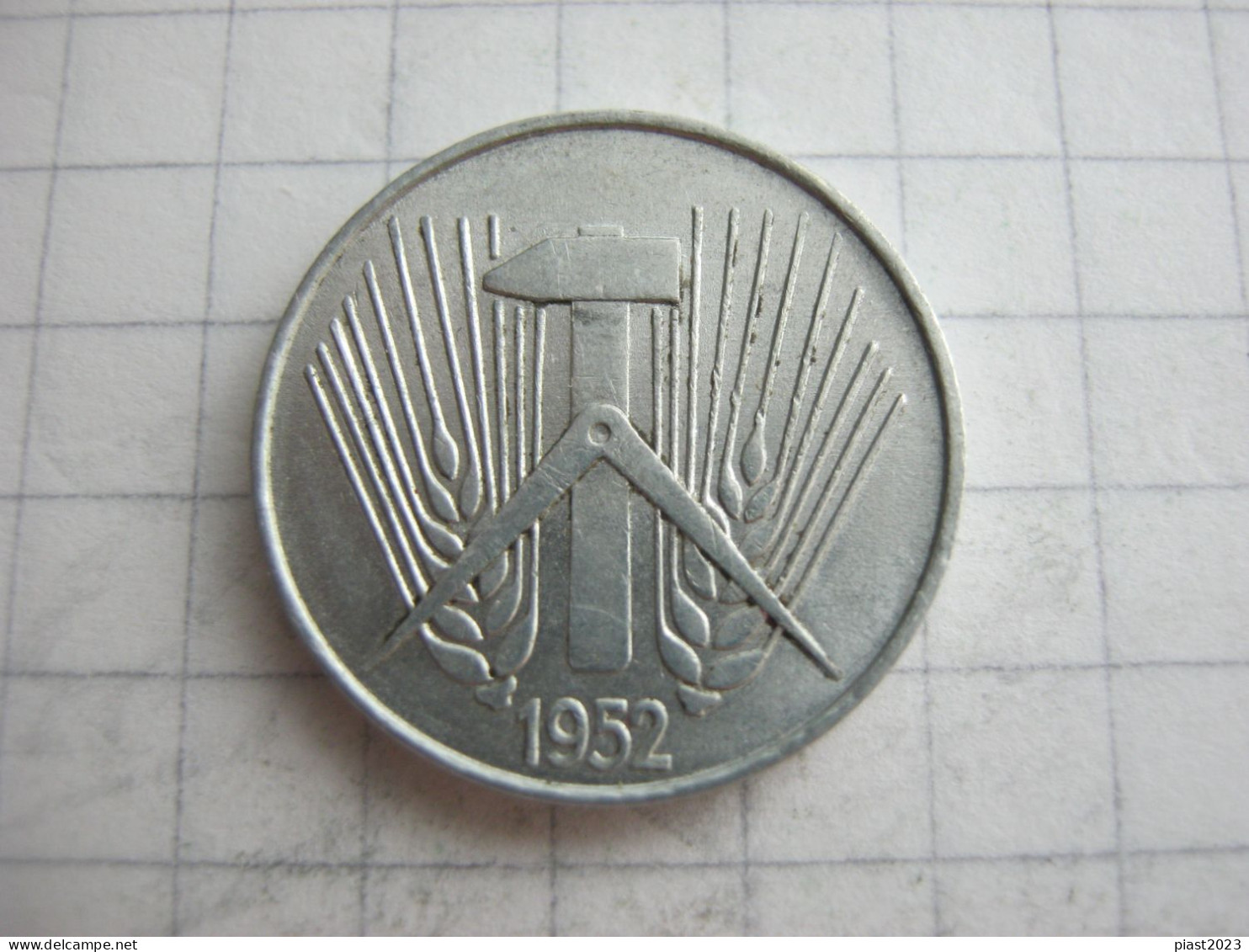 Germany DDR 5 Pfennig 1952 A - 5 Pfennig