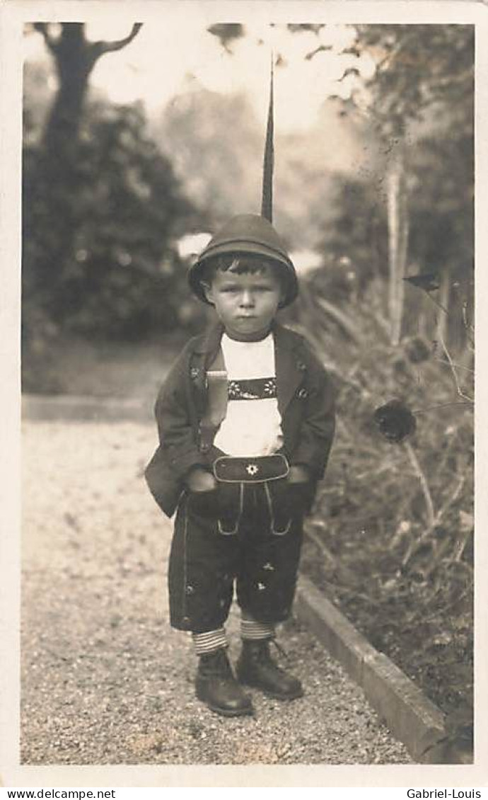 Enfant Avec Costume Kind Mit Kostüm Ed. Gaberell Thalwil 1925 Kind - Thal