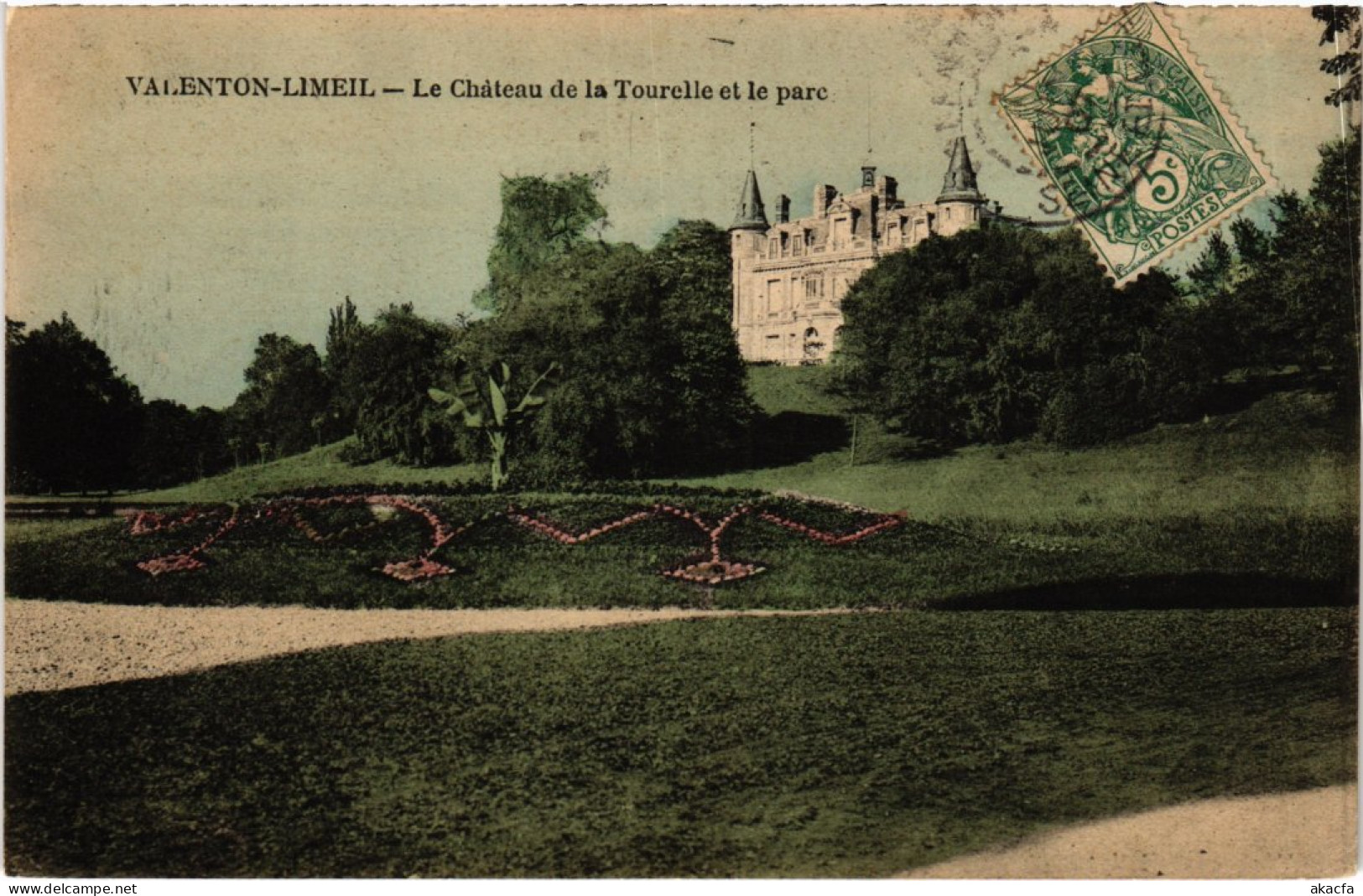 CPA VALENTON LIMEIL-BREVANNES - Le Chateau De La Tourelle Et Le Parc (1352568) - Valenton