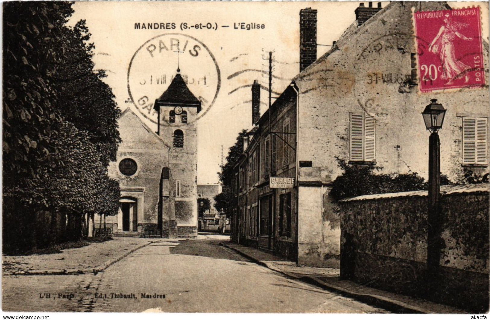 CPA MANDRES-les-ROSES Eglise (1352642) - Mandres Les Roses