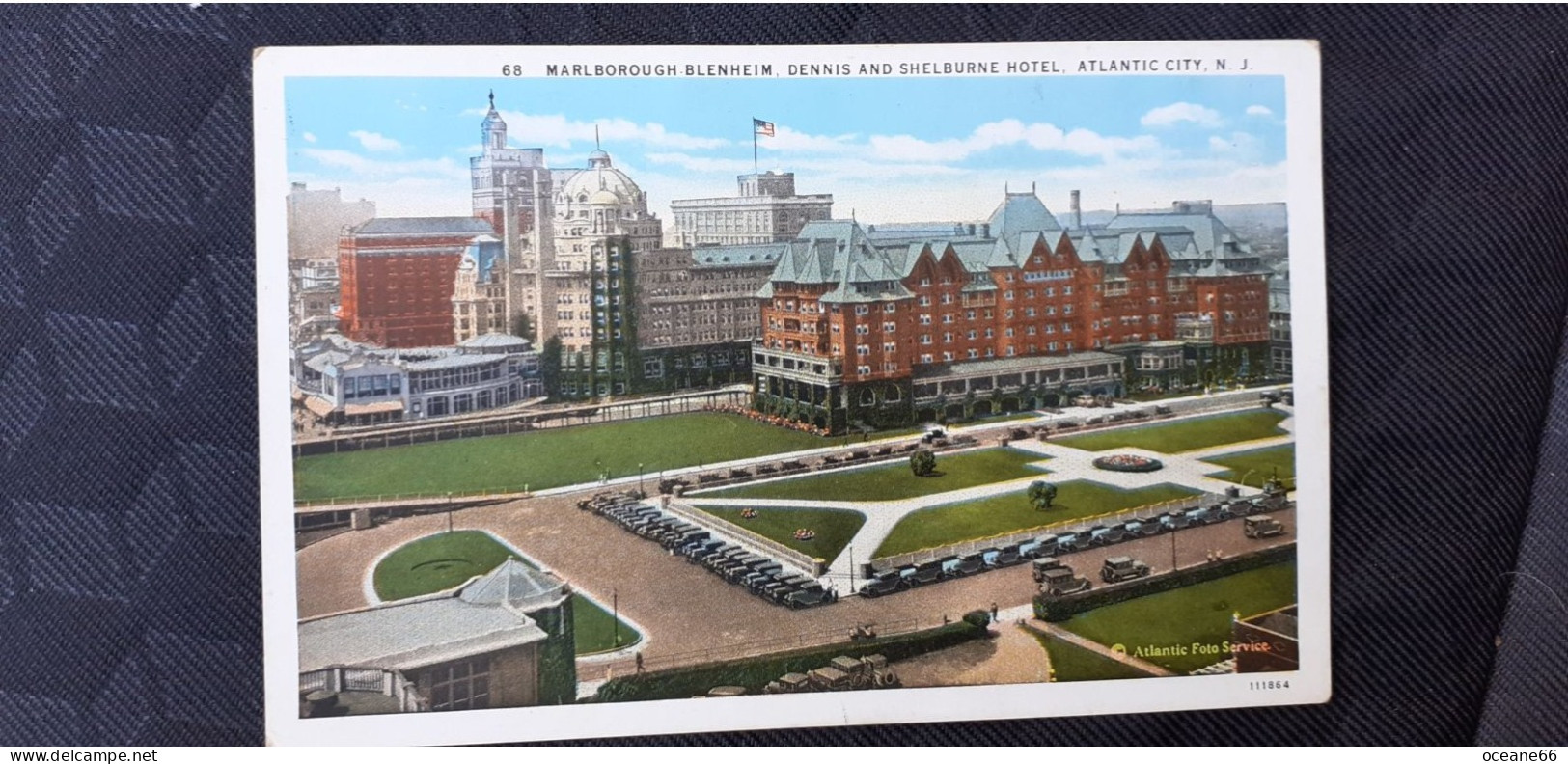 USA Atlantic City Marlborough Blenheim Dennis Znd Shelburne Hotel - Atlantic City