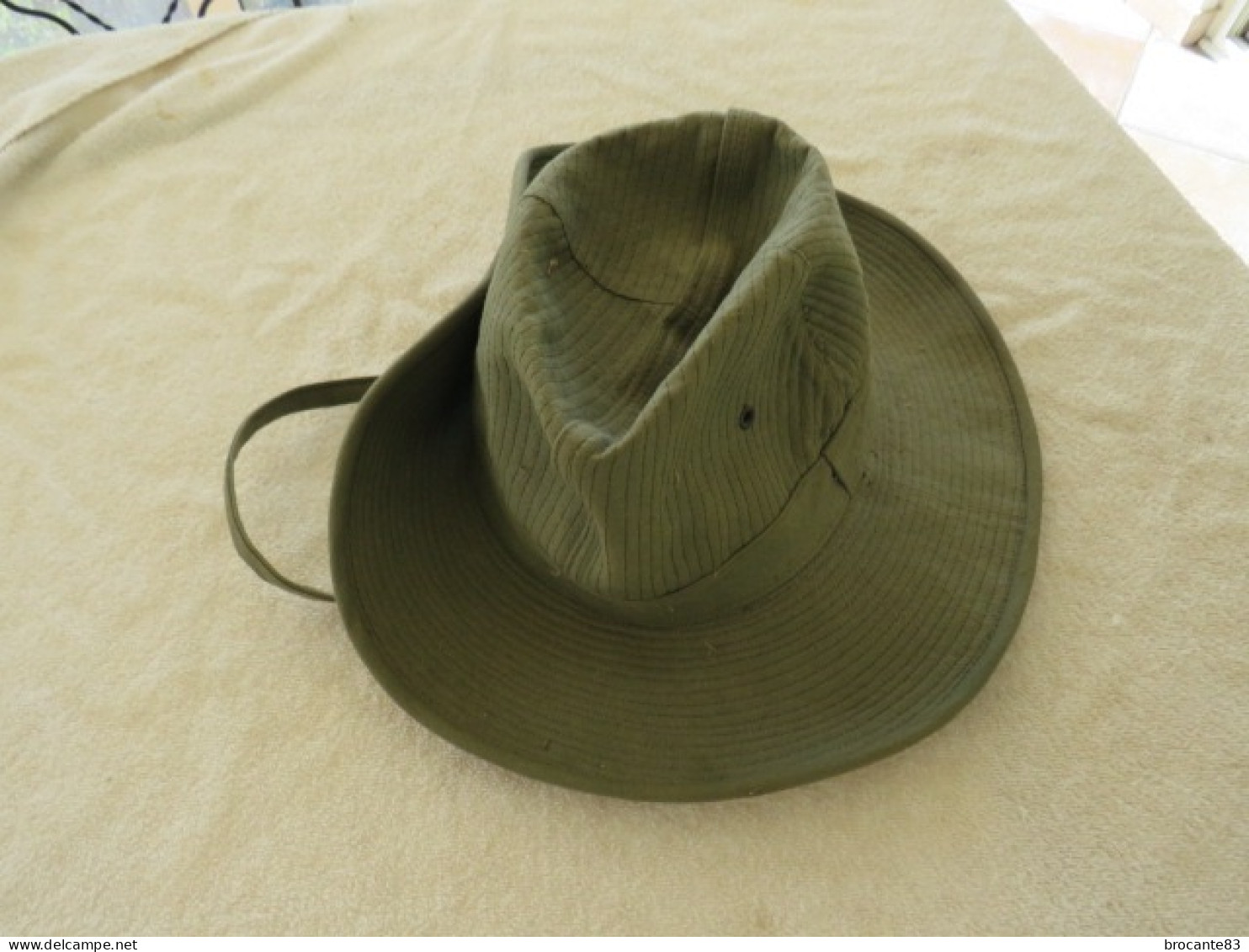 Chapeau De Brousse Taille 58 SCECAM - BERNAY - Copricapi