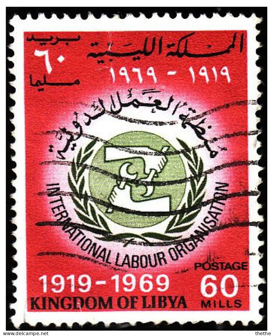 LIBYE - Cinquantenaire De L'Organisation International Du Travail - ILO