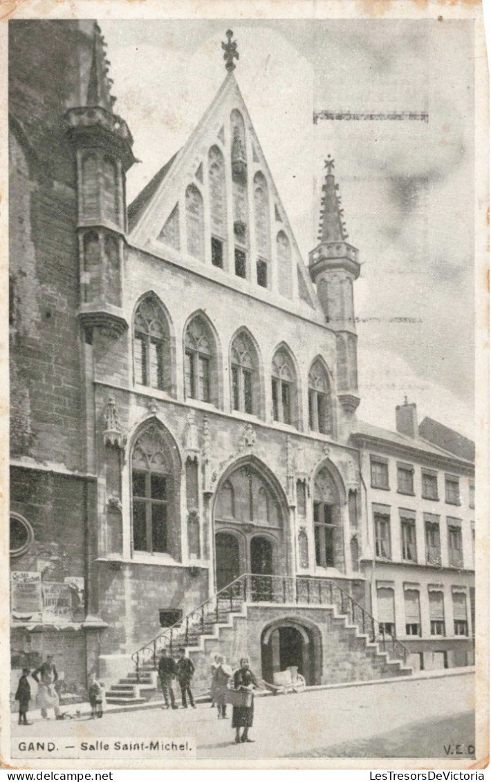 BELGIQUE - Gent - Salle Saint Michel - Carte Postale Ancienne - Gent