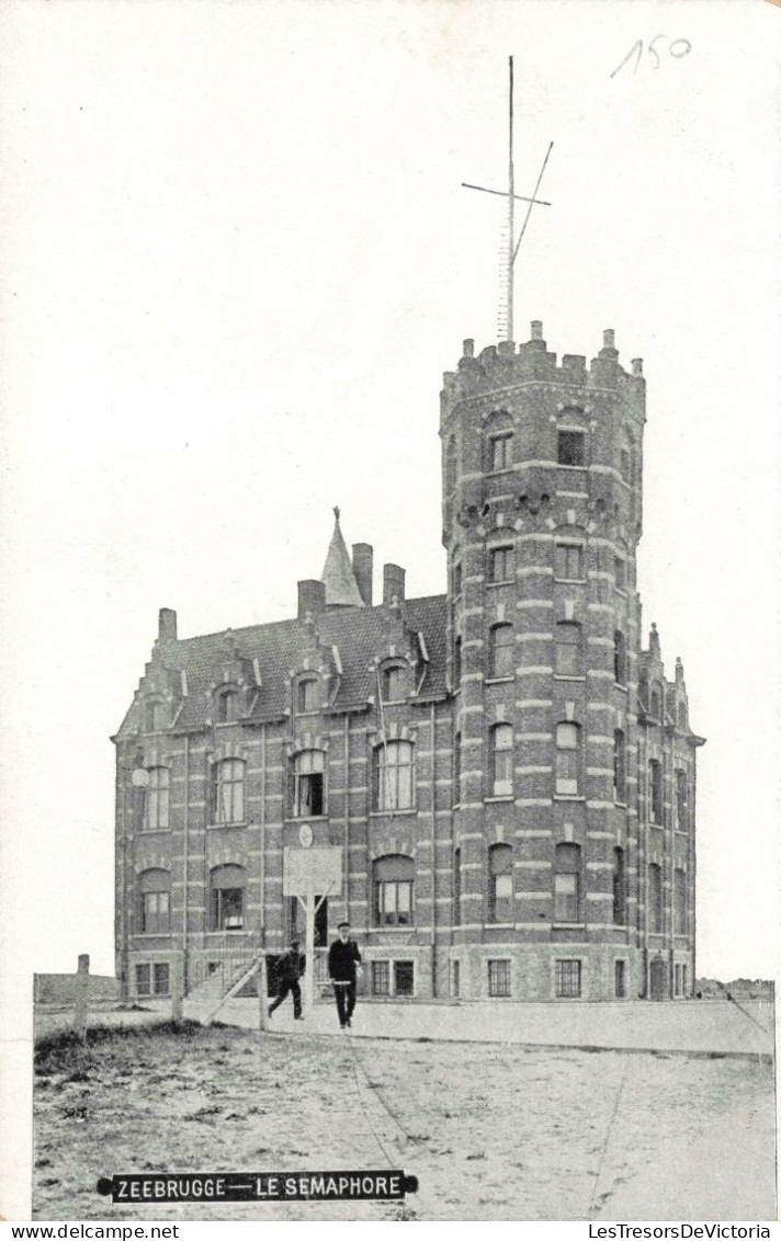 BELGIQUE - Zeebrugge - Le Semaphore - Carte Postale Ancienne - Zeebrugge