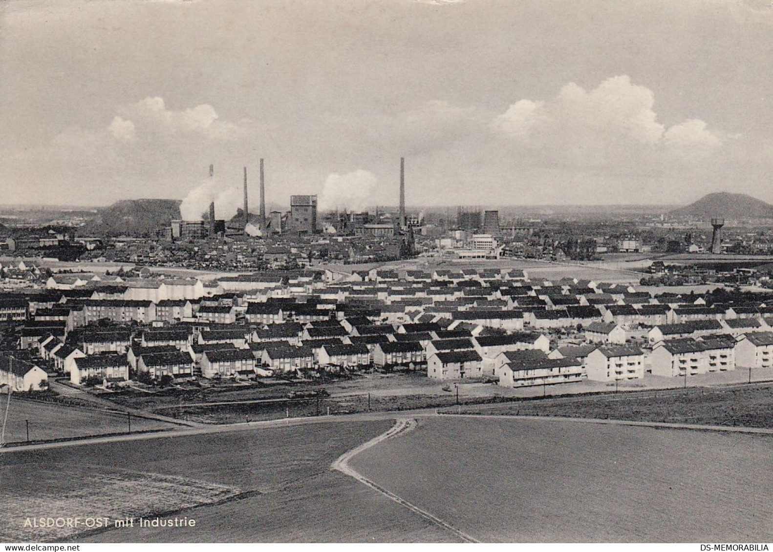 Alsdorf Ost Mit Industrie 1970 - Alsdorf