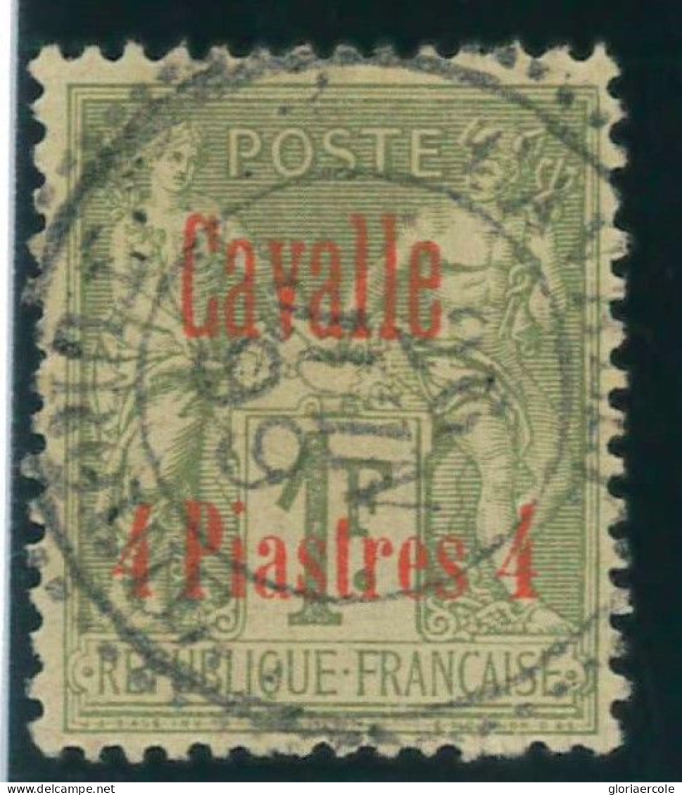 P1524 - CAVALLE, OVERPRINT YVERT NR.8 , USED . LUXUS !! - Altri & Non Classificati