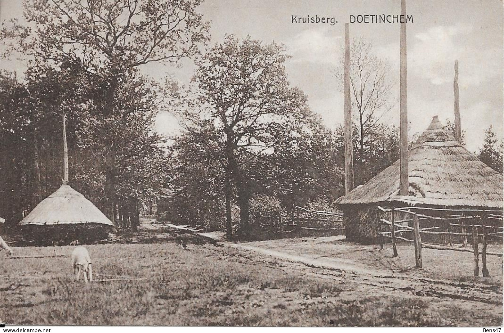 Doetinchem "Kruisberg" Gelopen 23-4-1930 - Doetinchem