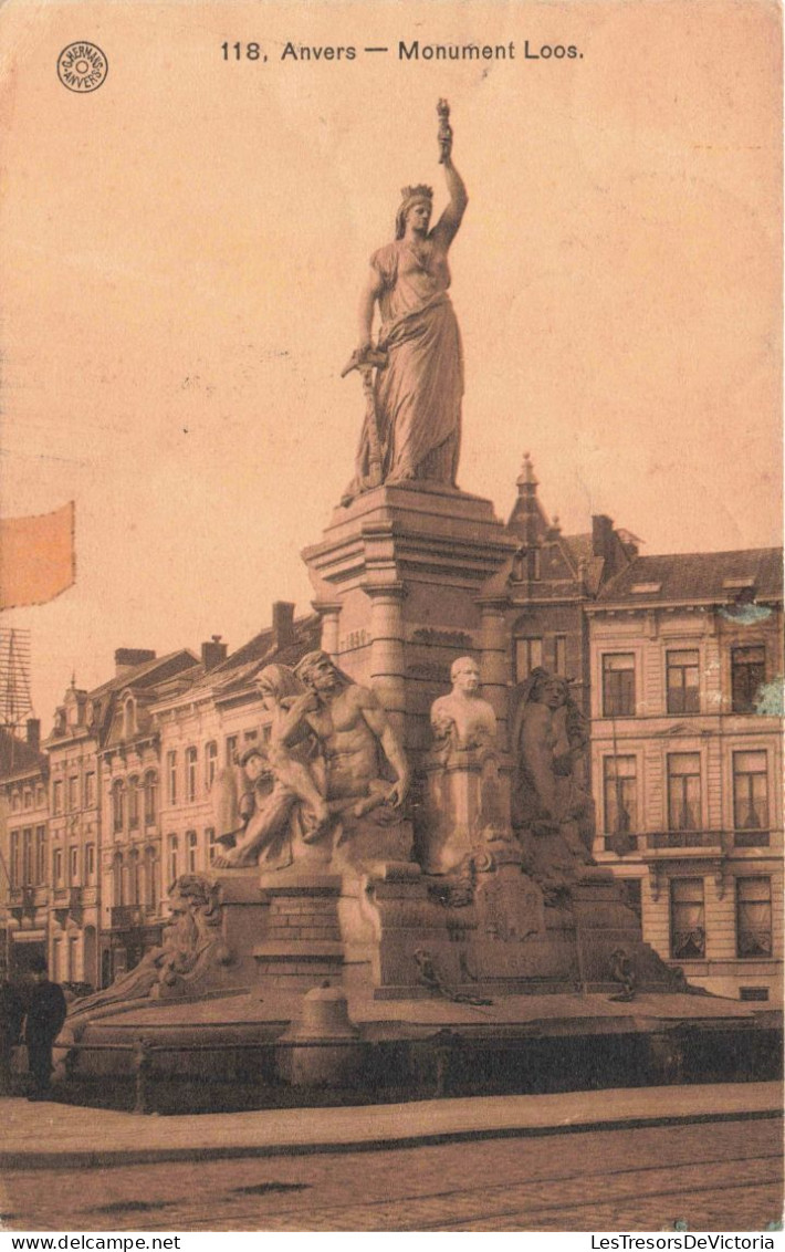BELGIQUE -  Anvers - Monument Loos - Carte Postale Ancienne - Antwerpen
