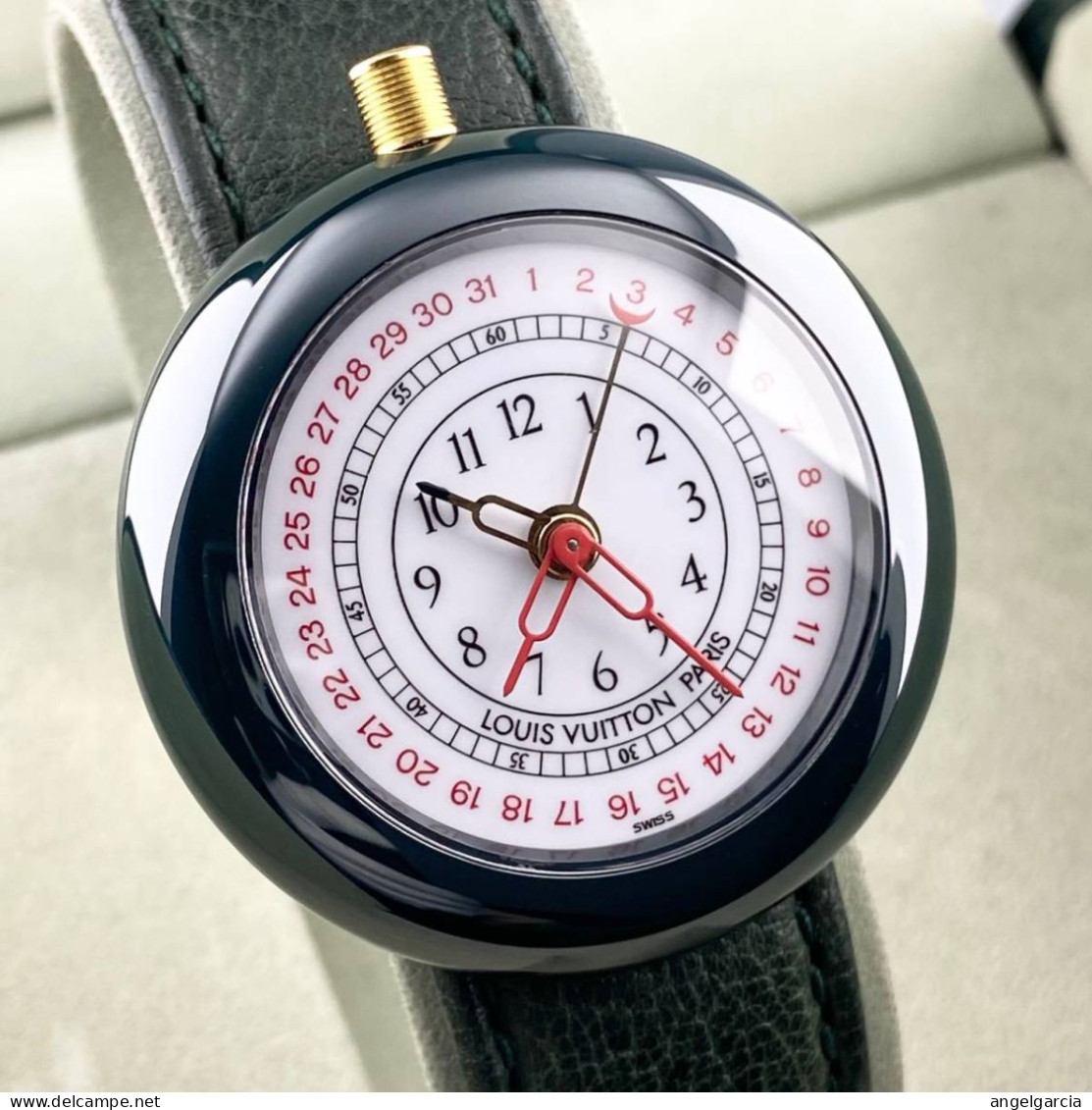 Watches: old - Louis Vuitton Monterey II Watch