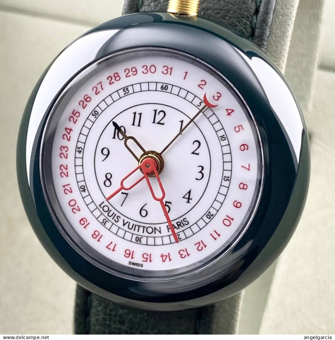 Watches: old - Louis Vuitton Monterey II Watch