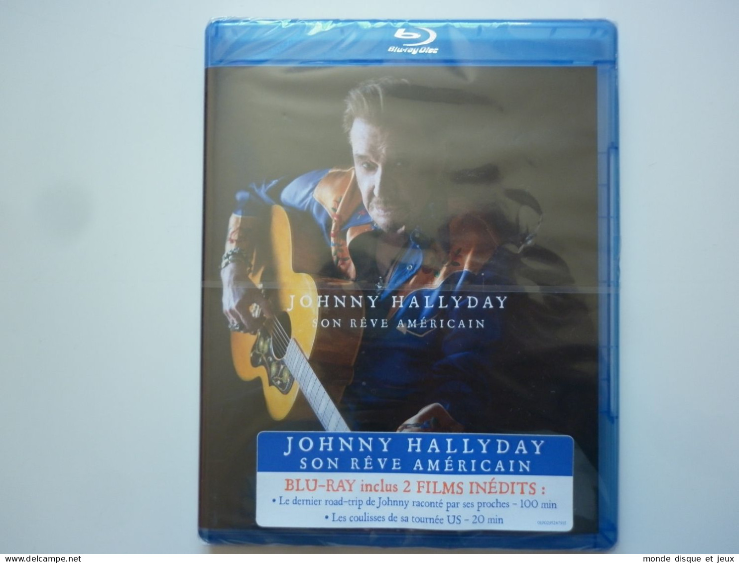 Johnny Hallyday Blu Ray Son Reve Americain - Muziek DVD's