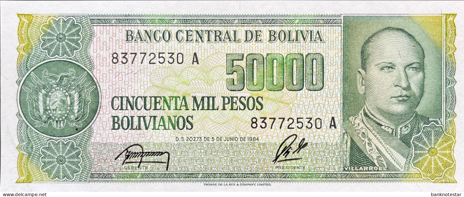 Bolivia 5 Centavos, P-196 (1987) - UNC - Bolivia