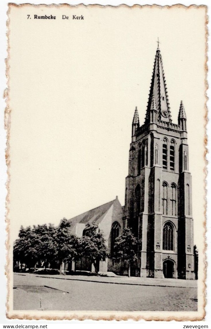 7. RUMBEKE - De Kerk. - Roeselare