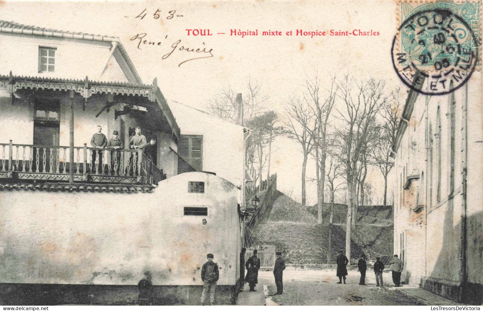 FRANCE - Toul - Hôpital Mixte Et Hospice Saint-Charles - Carte Postale Ancienne - Toul