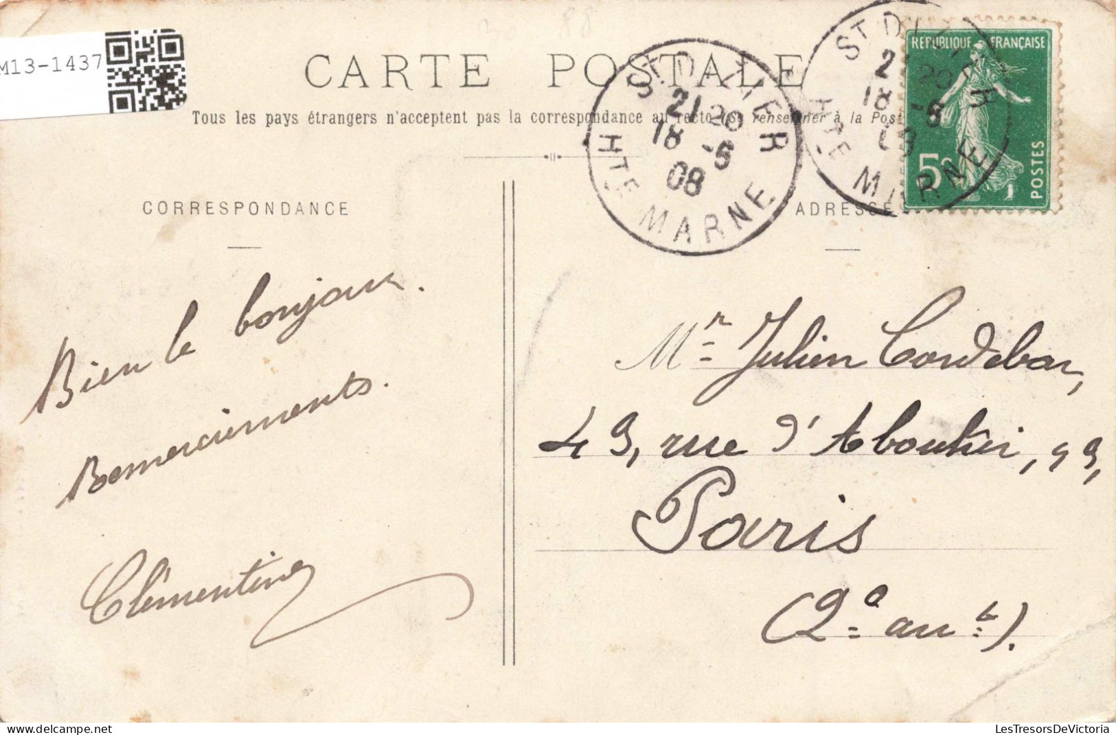 FRANCE - Épinal - Chemin Des Princes - Carte Postale Ancienne - Epinal