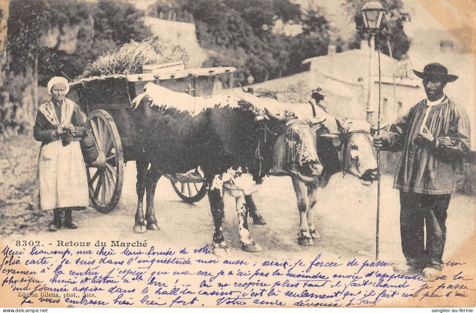 CPA 03 ALLIER / BOURBONNAIS / RETOUR DU MARCHE - Sonstige & Ohne Zuordnung