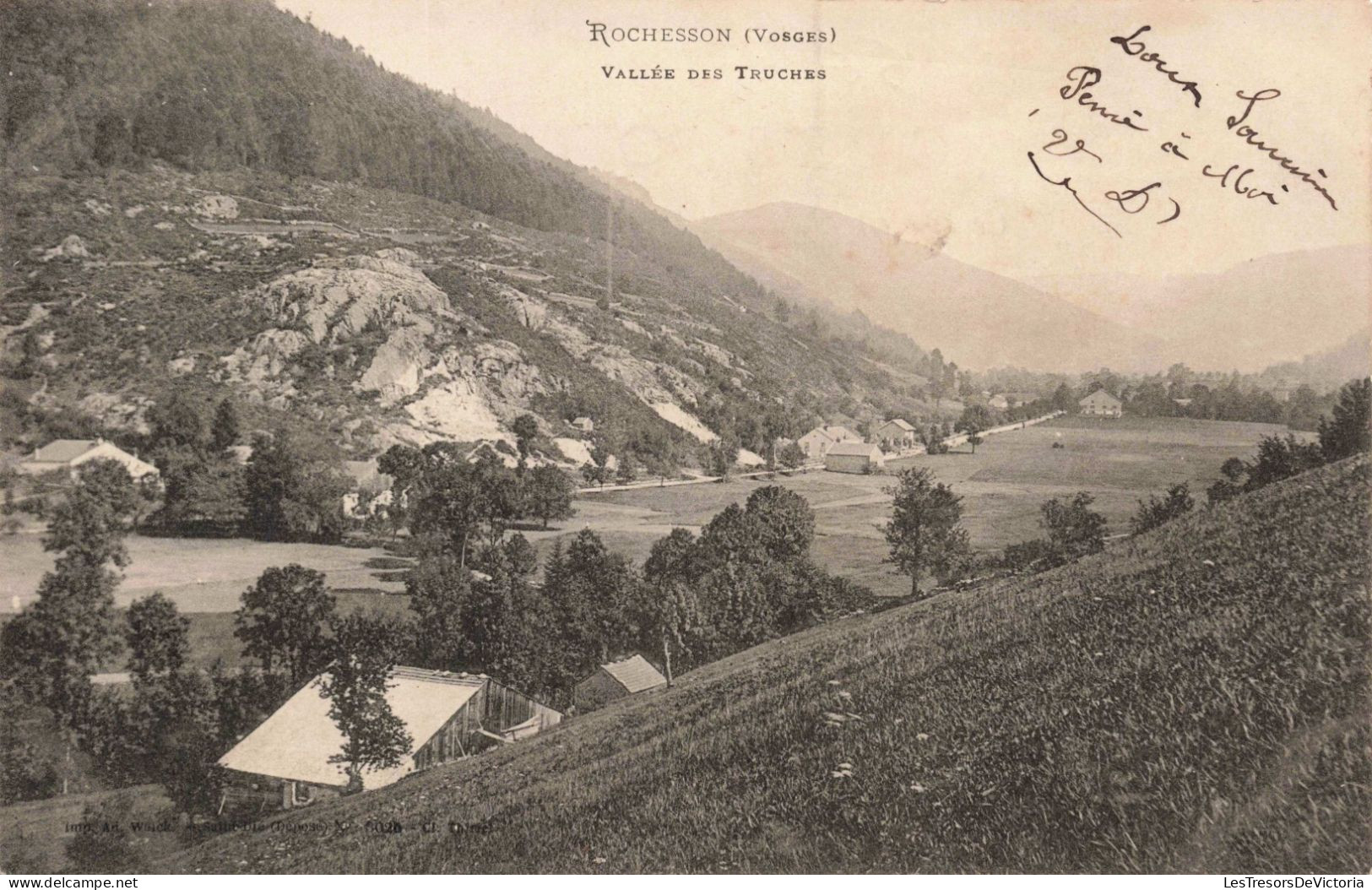 FRANCE - Rochesson - Vallée Des Truches - Carte Postale Ancienne - Other & Unclassified