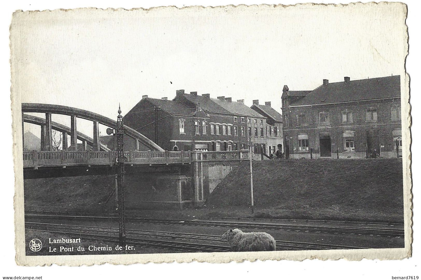 Belgique  -  Lambusart  -  Le Pont Du Chemin De Fer - Fleurus