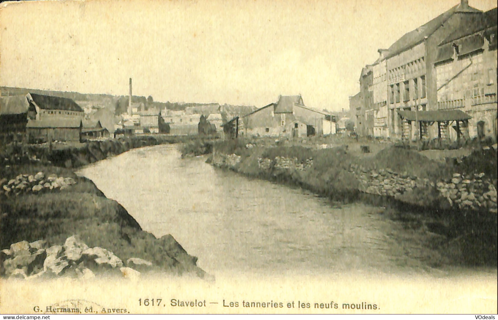 Belgique - Liège - Stavelot - Les Tanneries Et Les Neufs Moulins - Stavelot