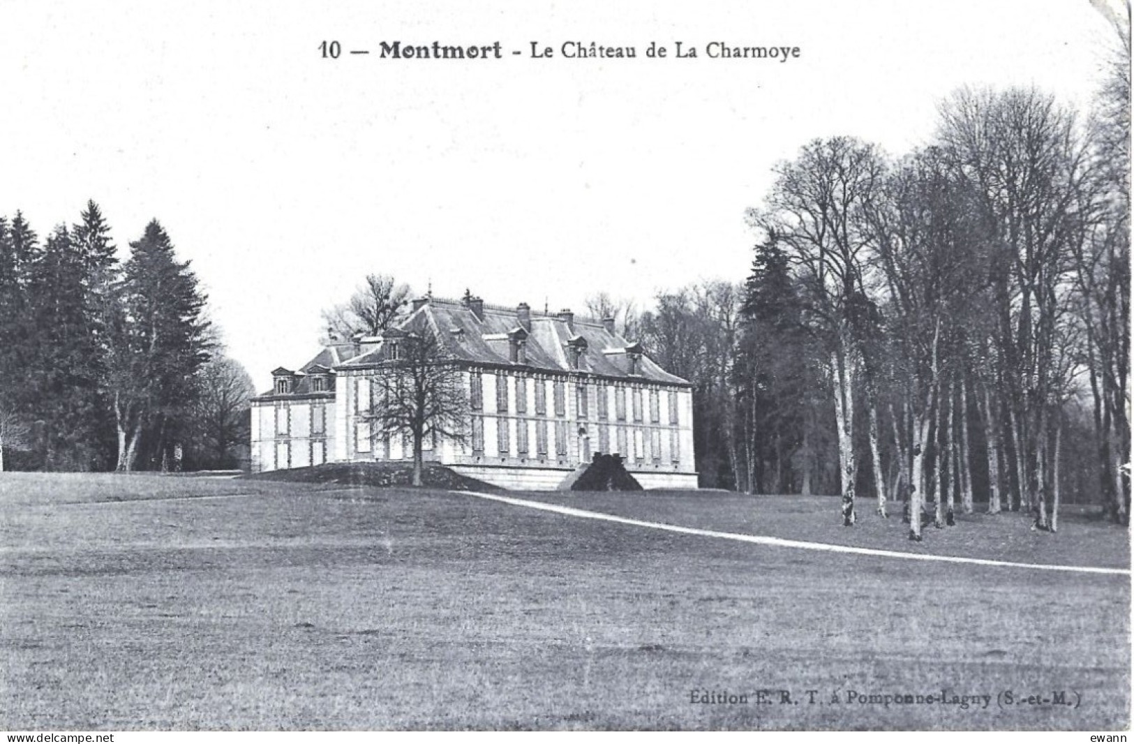 CPA - Montmort - Château De La Charmoye - Montmort Lucy