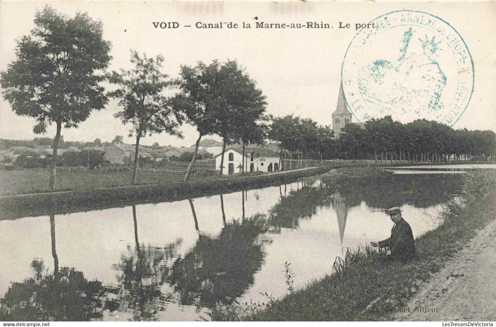 FRANCE - Void -Canal De La Marne Au Rhin - Le Port - Carte Postale Ancienne - Andere & Zonder Classificatie