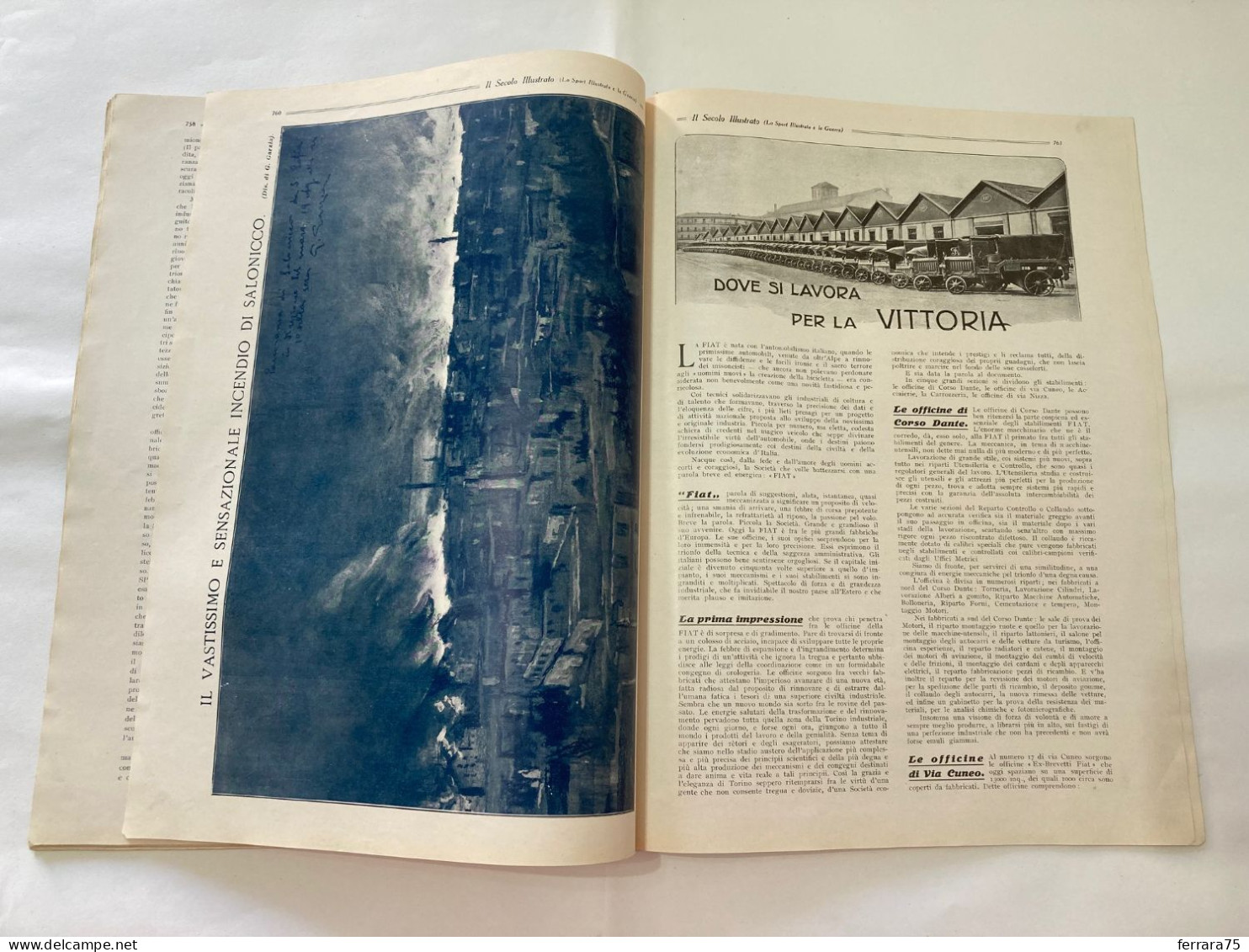 WW1 IL SECOLO ILLUSTRATO NUMERO DOPPIO REGIA MARINA ARDITI GABRIELE D'ANNUNZIO.