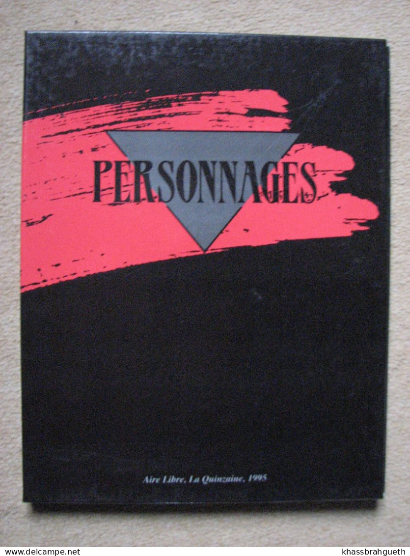 AIRE-LIBRE - COFFRET "PERSONNAGES" (DUPUIS 1995) - BERTHET CONRAD COSEY FRANK HAUSMAN HERMANN... - Portfolios