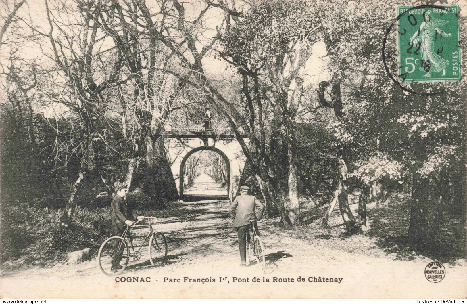 FRANCE - Cognac - Parc François Premier - Pont De La Route Chatenay  - Carte Postale Ancienne - Cognac