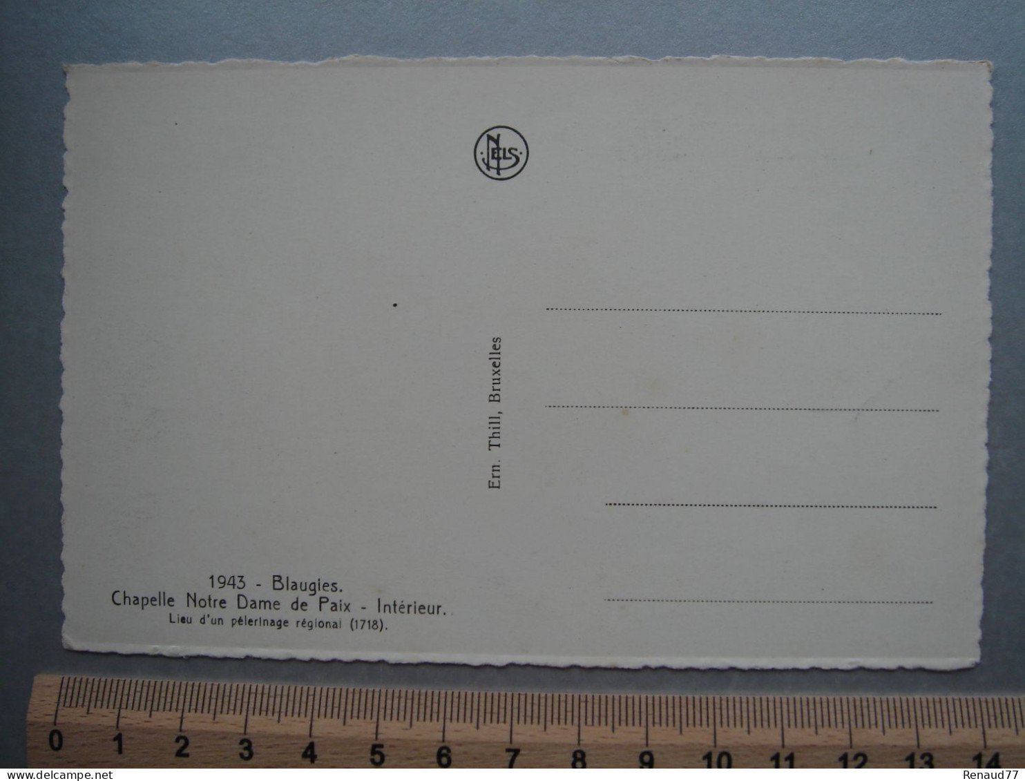 Blaugies - Dour - Carnet - 11 cartes - Eglise st Aubin 1943 - Chapelles de N. D. de Paix, de Tongre, de Bon Remède