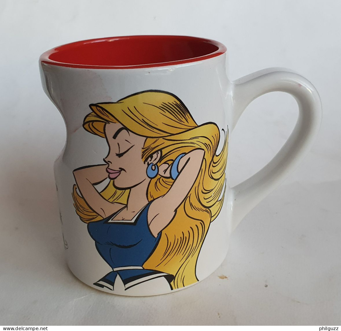 MUG TASSE EN FAIENCE PARC ASTERIX 2017 OBELIX Et FALBALA - Dishes