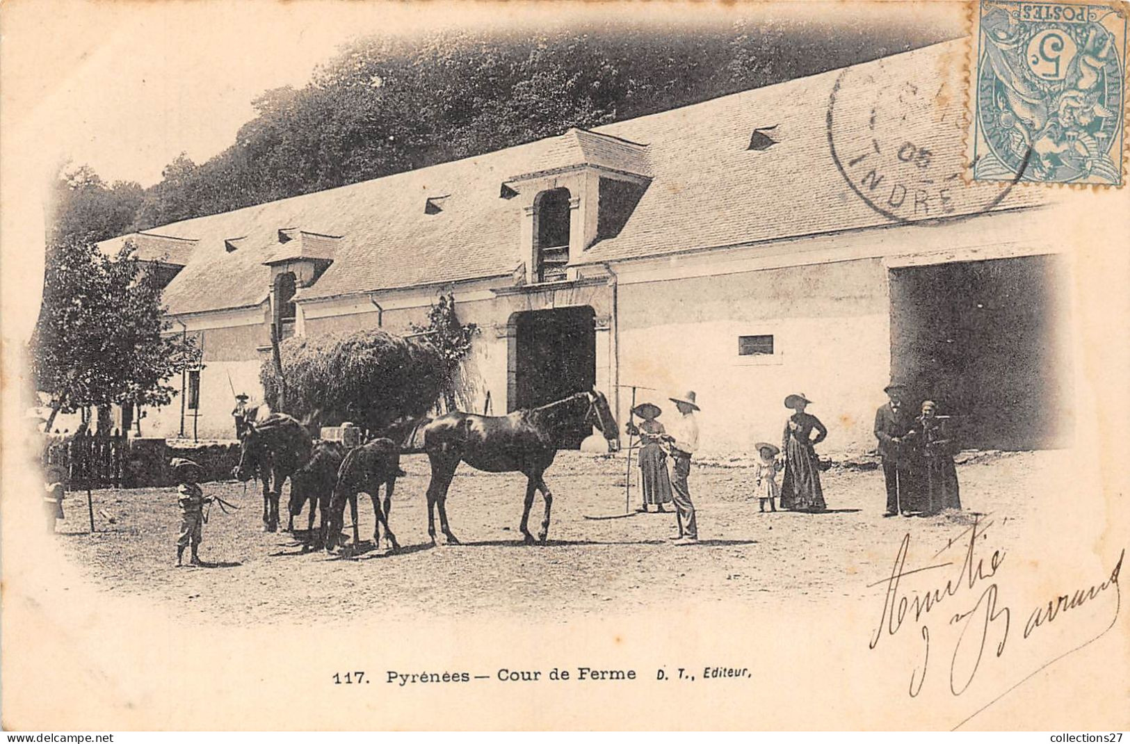 PYRENEES- COUR DE FERME - Boerderijen