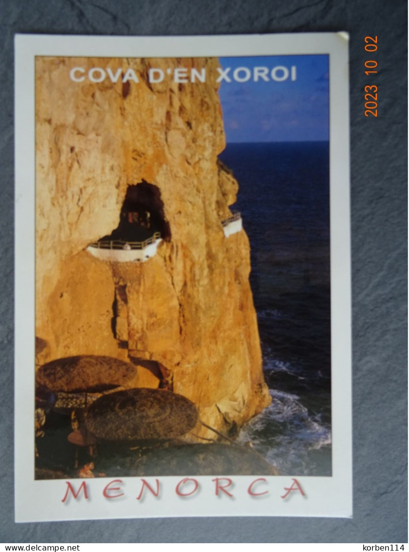 COVA D'EN XOROI - Menorca