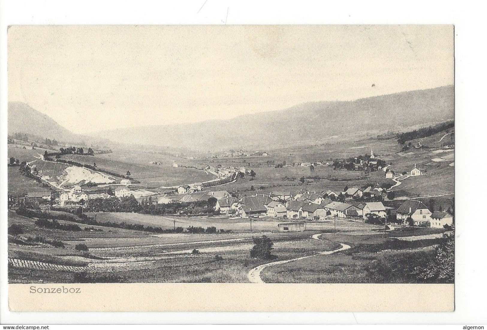 31364 - Sonceboz Sonzeboz Circulée 1908 - Sonceboz-Sombeval
