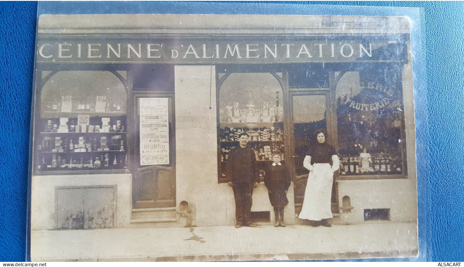 Carte Photo , Nanceienne D'alimentation , épicerie Fruiterie - Negozi