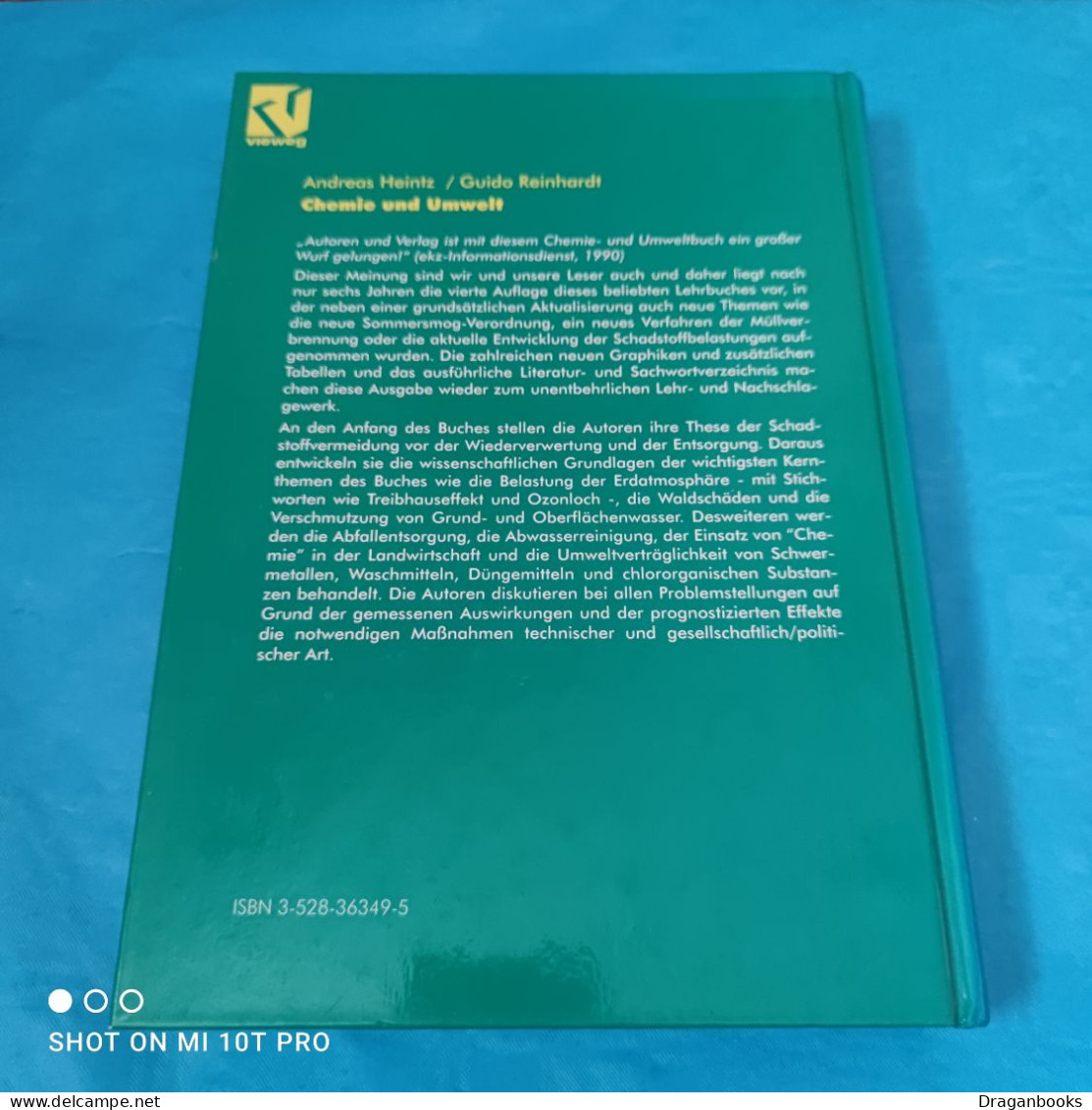 Andreas Heintz / Guido A. Reinhardt - Chemie Und Umwelt - School Books