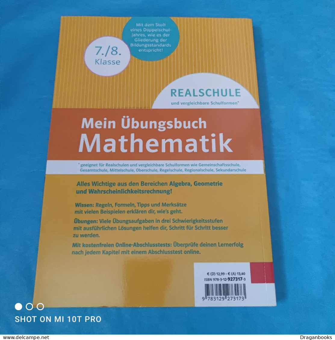 Claudia Furejta U.a. - Mein Übungsbuch Mathematik Realschule - Livres Scolaires