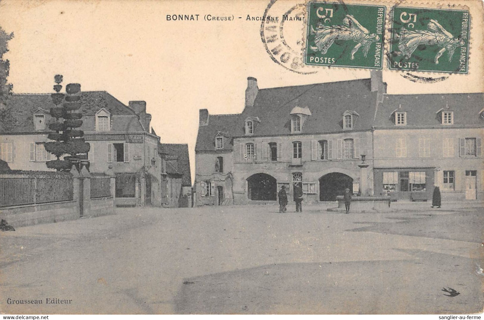 CPA 23 BONNAT / ANCIENNE MAIRIE - Sonstige & Ohne Zuordnung