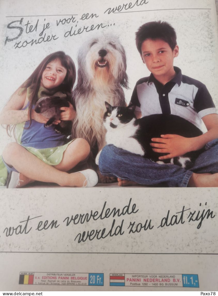 Album Panini Complet, Huisdieren - Nederlandse Uitgave