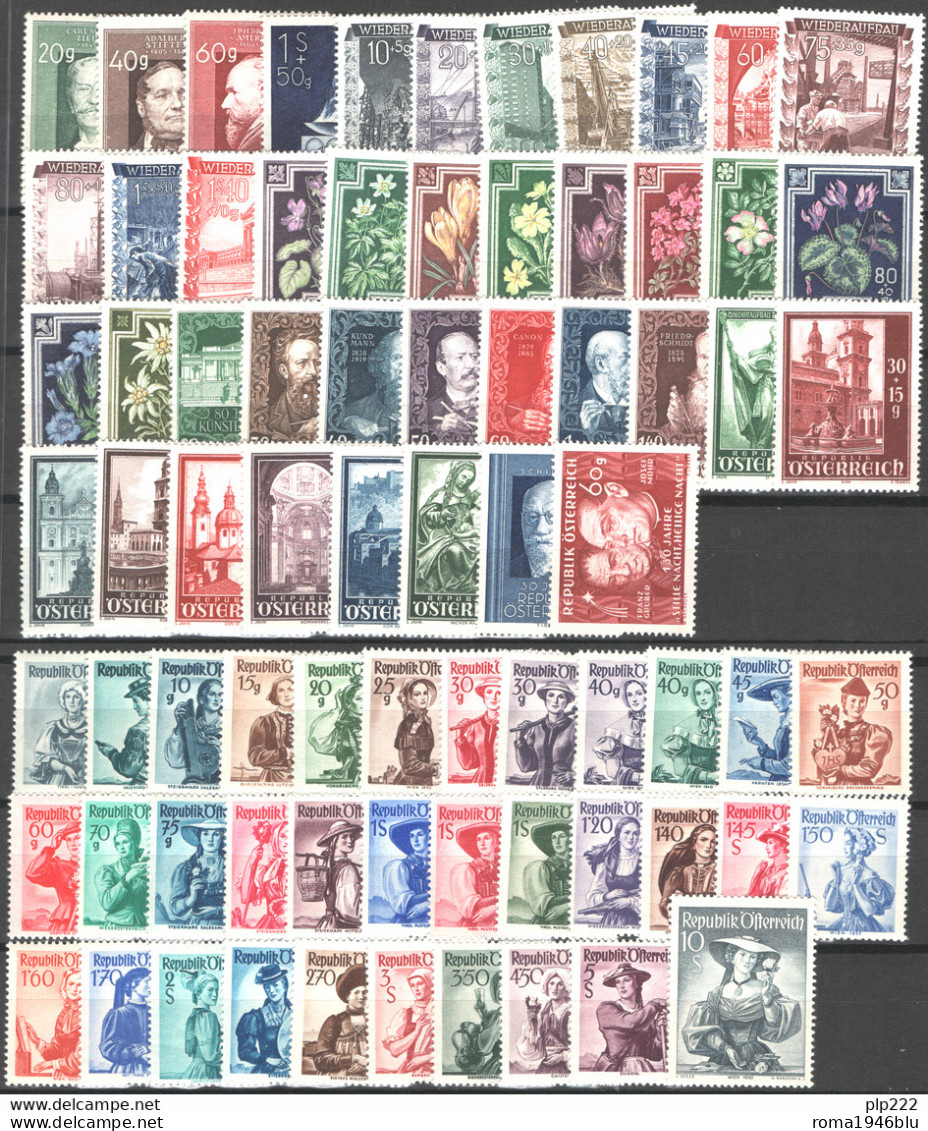 Austria 1948 Annata Completa / Complete Year Set **/MNH VF - Années Complètes