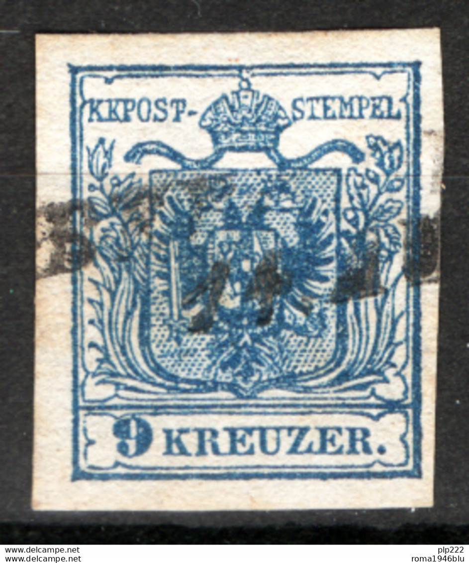 Austria 1850 Unif.5 O/used VF/F - Usados