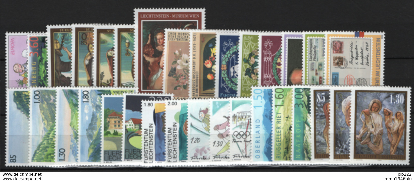 Liechtenstein 2005 Annata Completa / Complete Year Set **/MNH VF - Volledige Jaargang